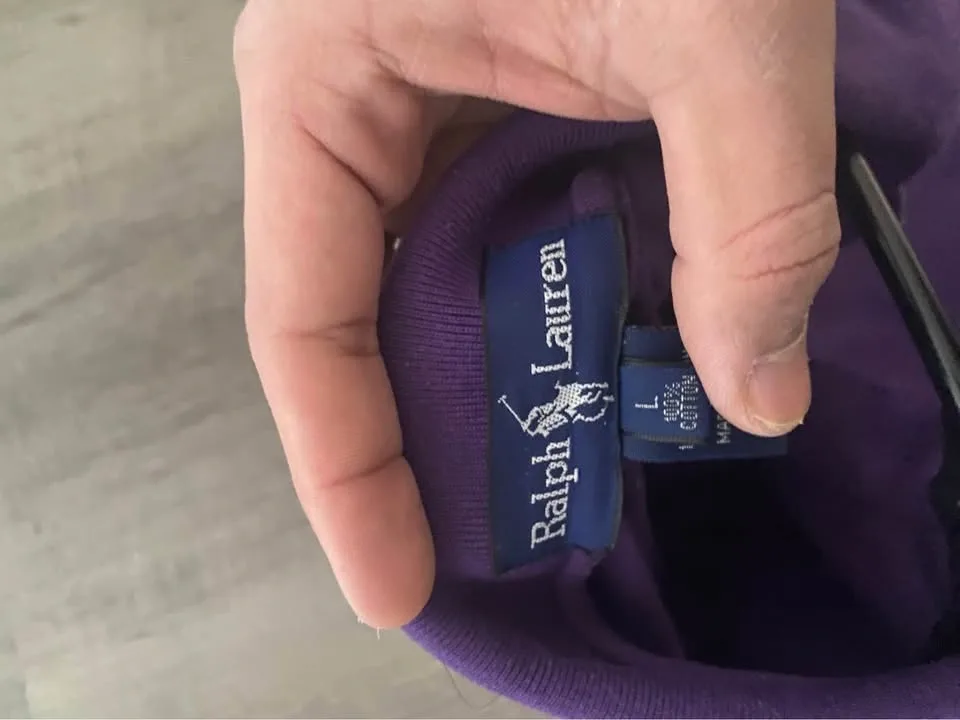 Purple Ralph Lauren polo - photo 2