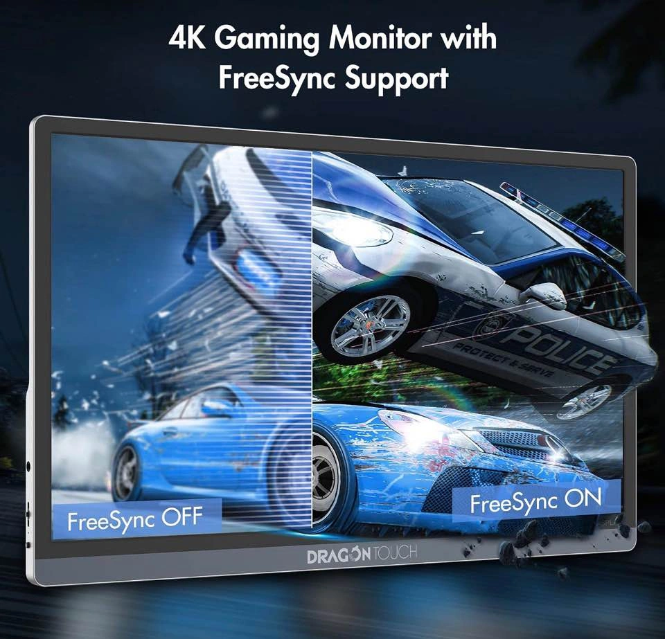 Dragon Touch S1 Pro 4K Monitor 15.6" IPS HDR USB-C - photo 4