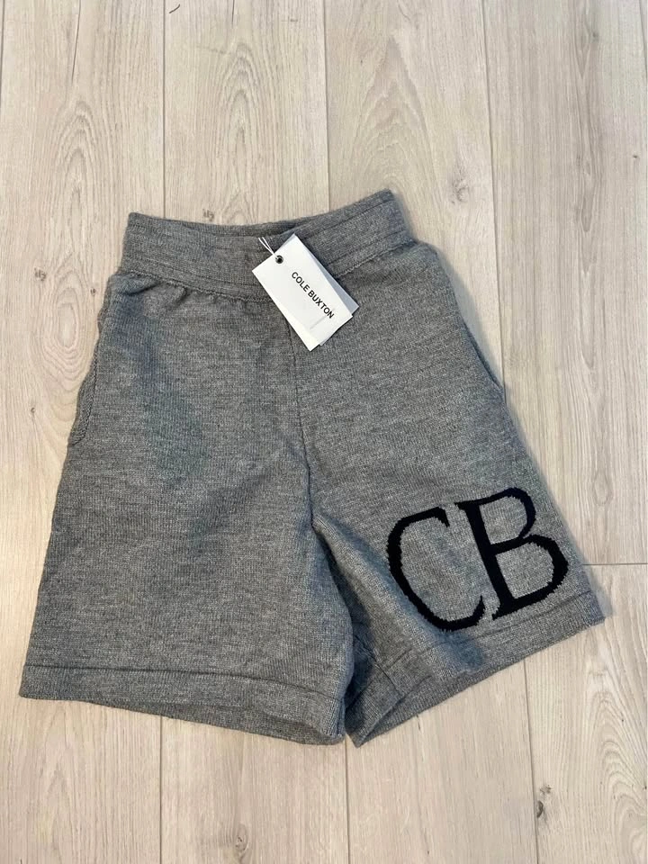 1:1 Grey Cole Buxton Knit Shorts size small