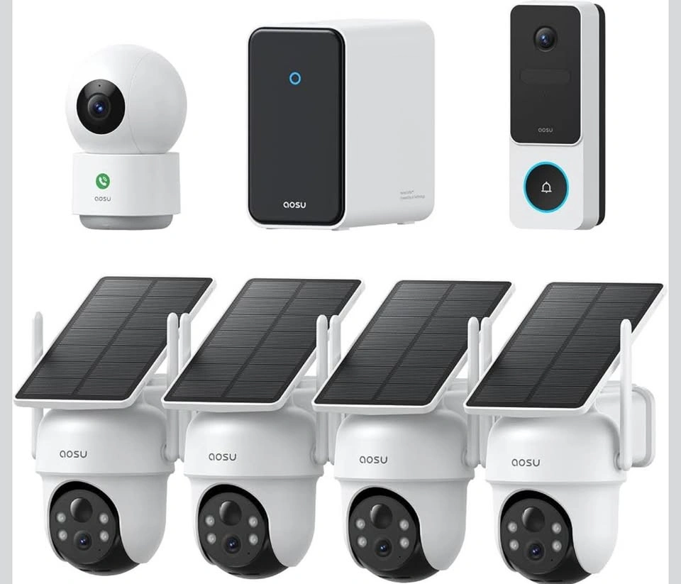 AOSU G11 AI Home Security Suite-3K Solar Security Camera - photo 2