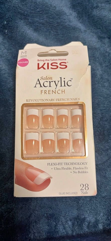 KISS Acrylic French nails