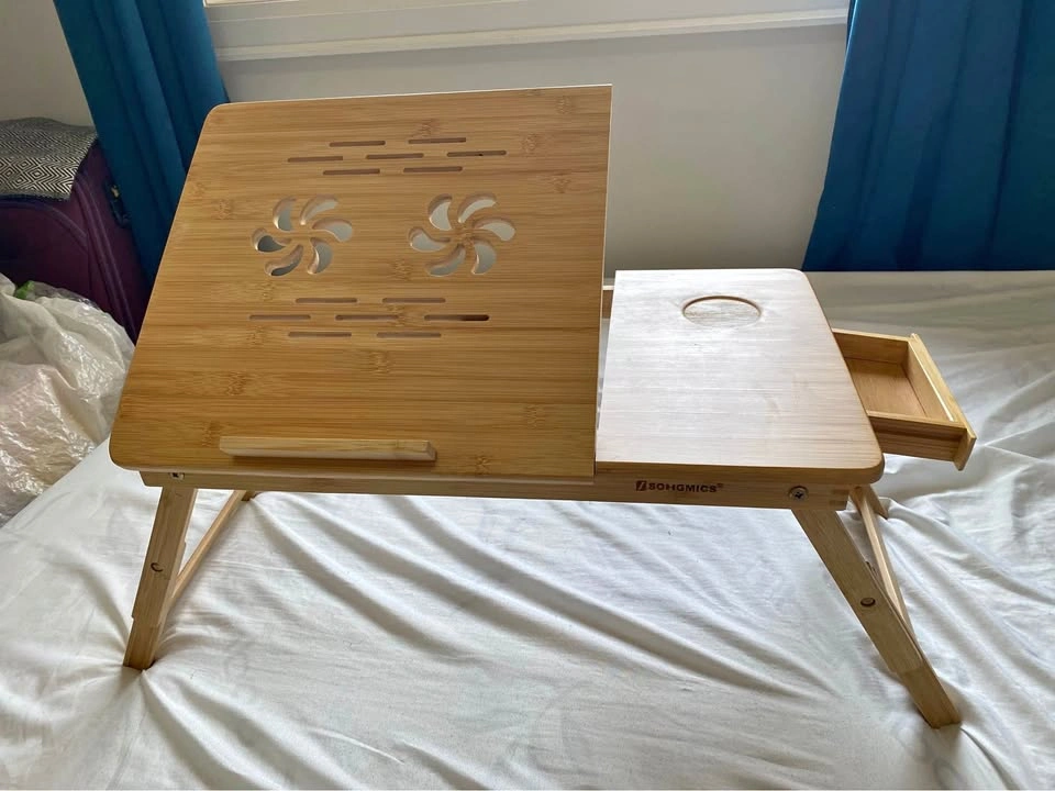 Bed Table Real Bamboo