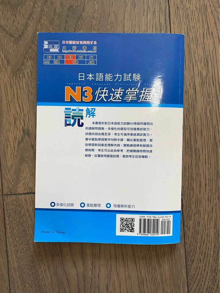 Japanese Learning N3 Reading book - photo 2