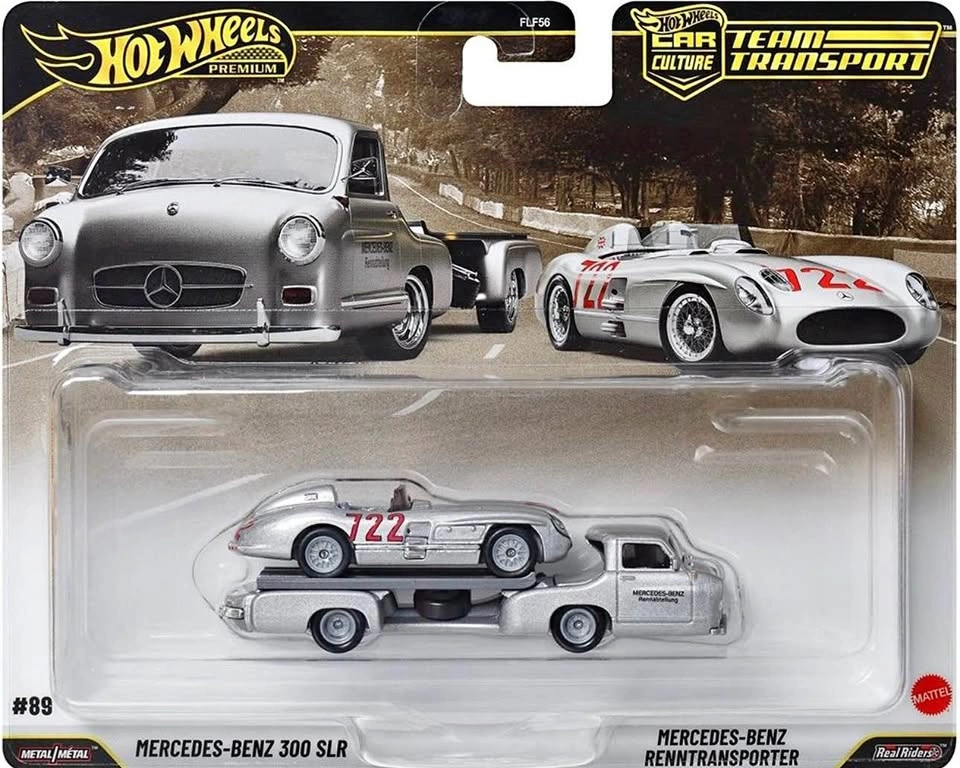 Hot Wheels Premium Car Culture Team Transport Mercedes-Benz
