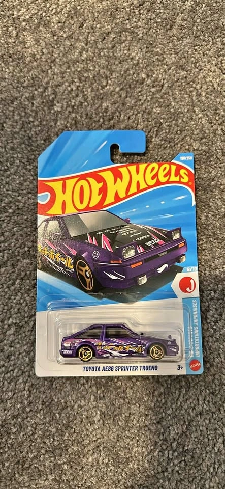 Hot Wheels Toyota AE86 Sprinter Trueno