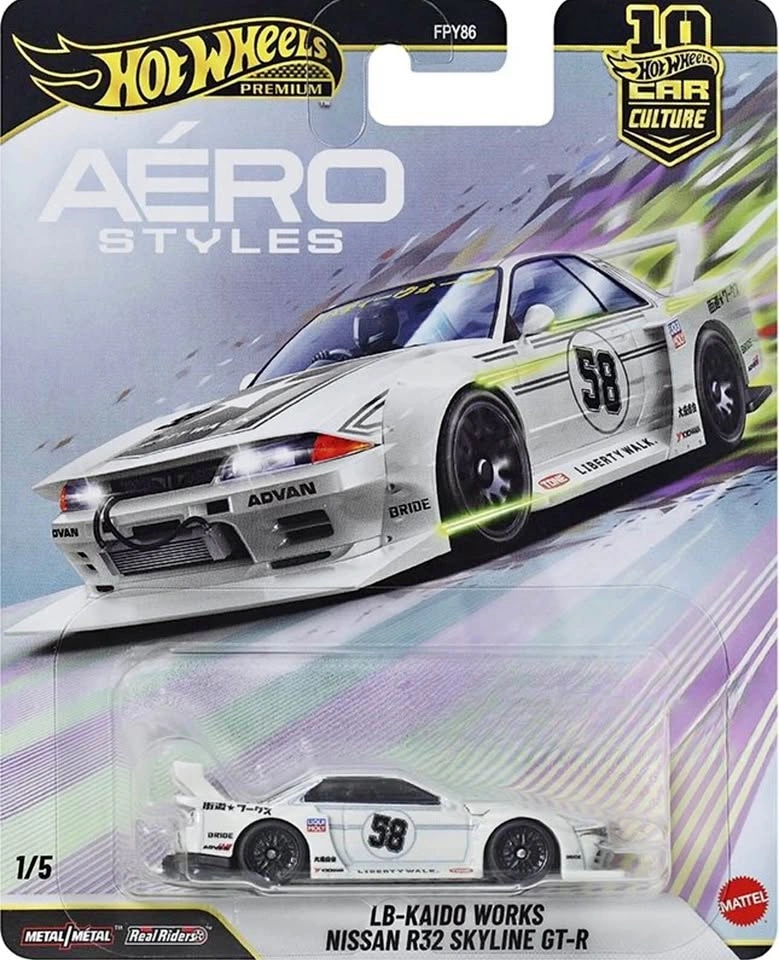 Hot Wheels Premium Car Culture Aero Styles LB-Kaido Works Nissan