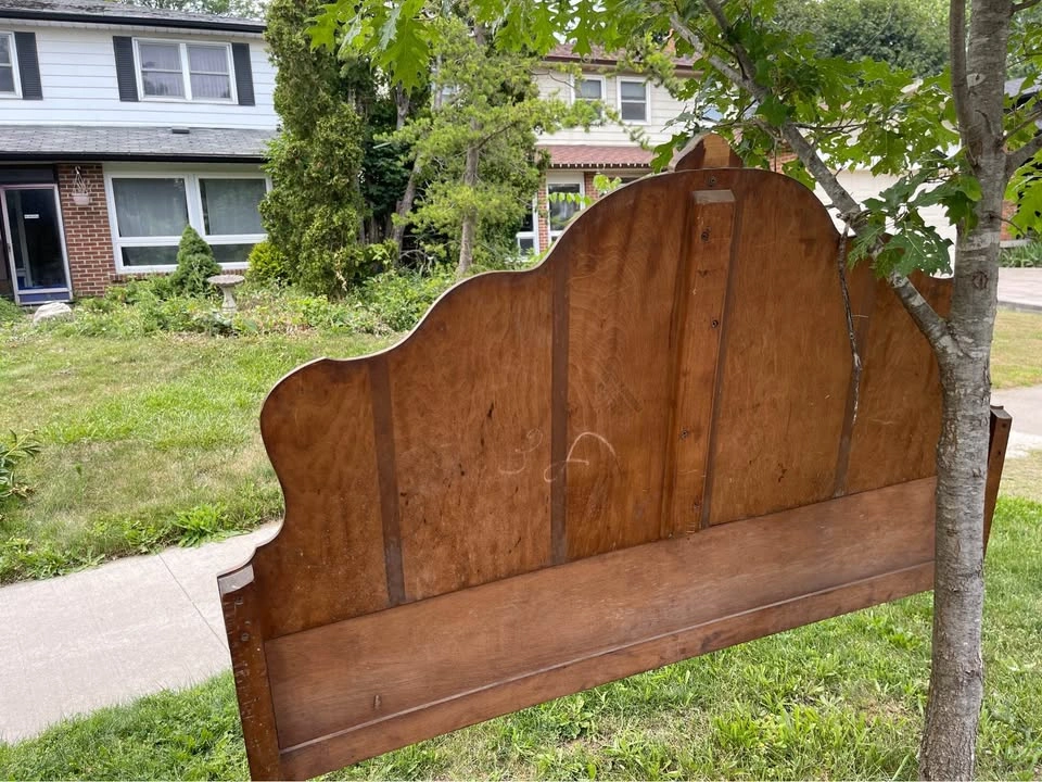 Antique double bed headboard - Yolles Furniture - photo 3