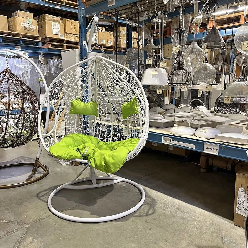 C4492 Cozy Double Swing Egg Chair for 2 - Sample Sale $200