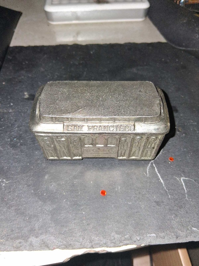 SNCO San Francisco Cable Car Trinket Box - photo 2