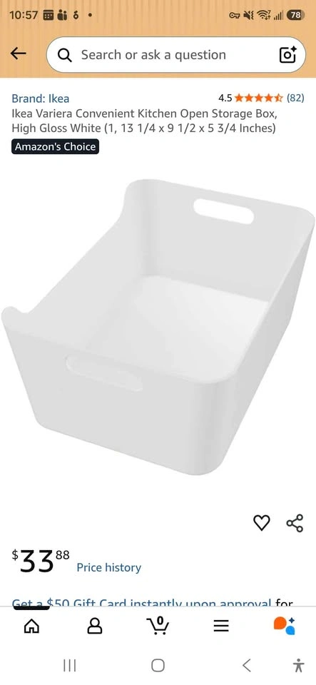IKEA VARIERA Storage Bins - photo 4