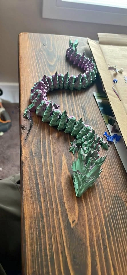3D printed dragon