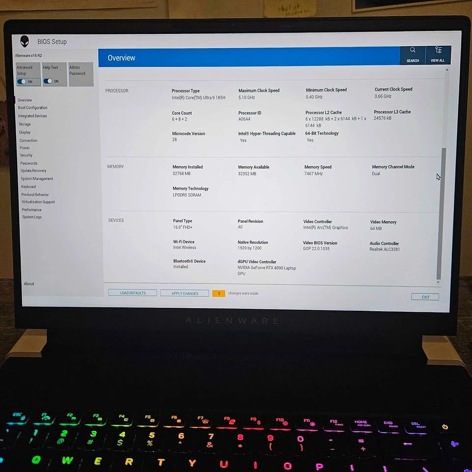 Alienware X16 R2 Gaming Laptop - RTX 4090, Ultra 9, 32GB, 2TB - photo 4