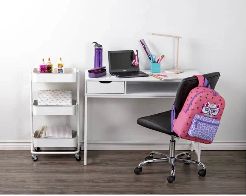 Modern White Home Office Desk