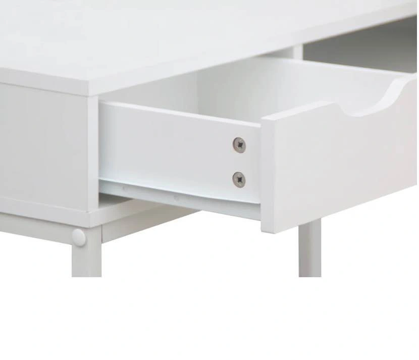 Modern White Home Office Desk - photo 3