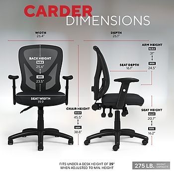 BRAND NEW IN BOX- Office, Computer and Desk Chair, Black - photo 3