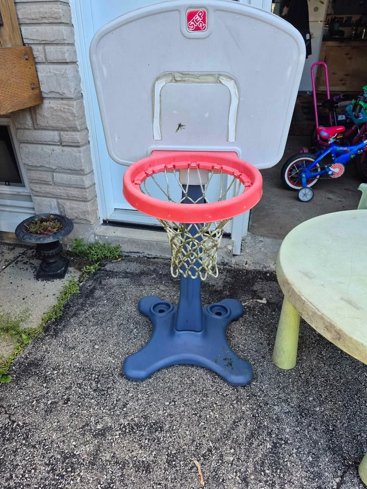 Table, Basketball Net, and Slide - photo 2