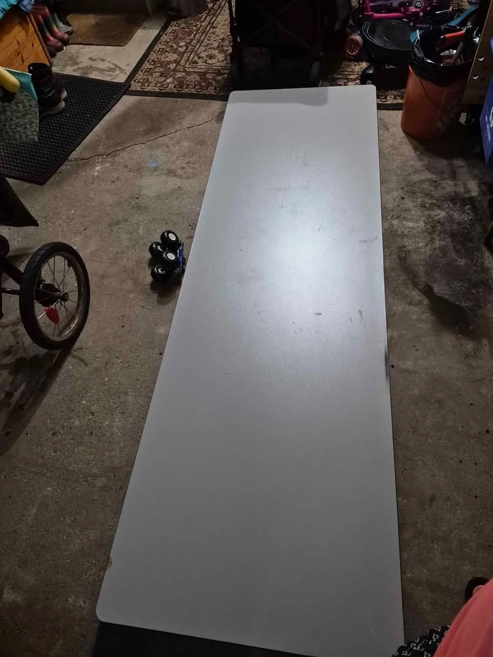 8 Foot Rectangular Folding Table - photo 5