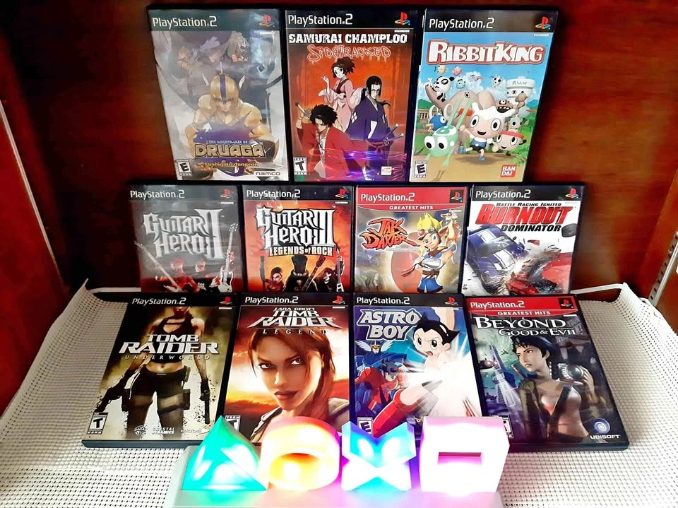Rare and Classic Playstation 2 Games PS2