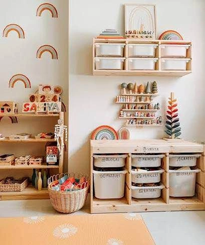 IKEA TROFAST frame wall storage