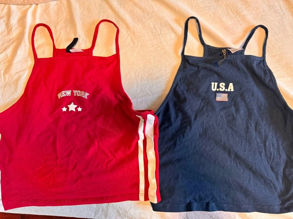 Two set tank top (USA and New York)