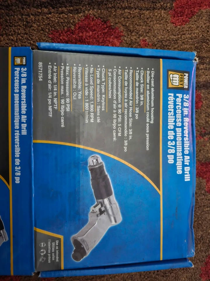 Reversable Air Drill - photo 2