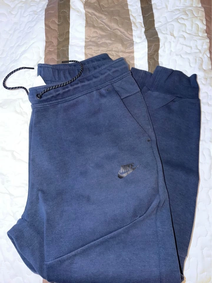 Full Olive Green nike tech + navy blue nike tech pants - photo 5