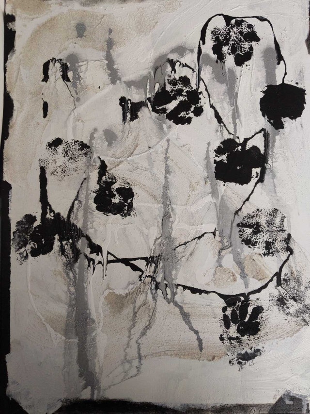 Abstract Canvas Painting