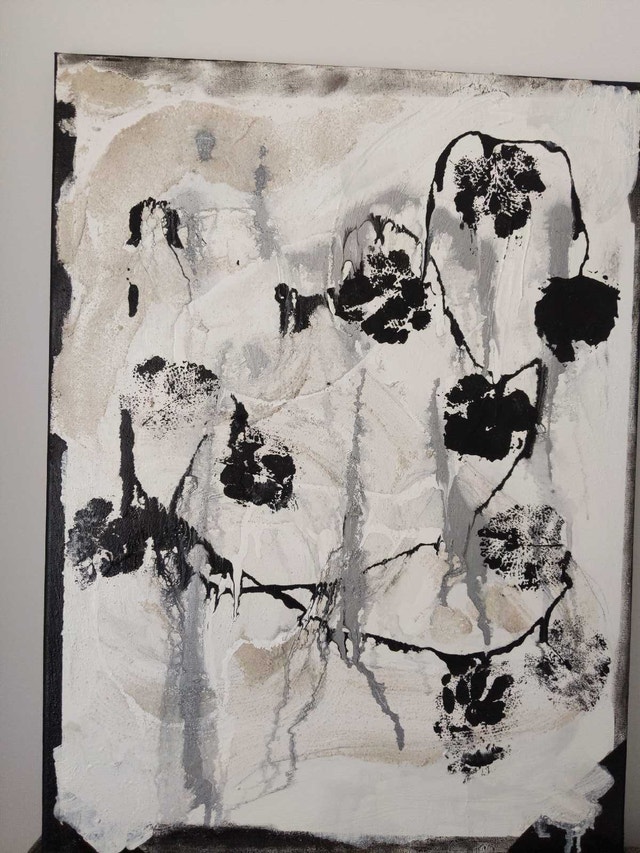 Abstract Canvas Painting - photo 2