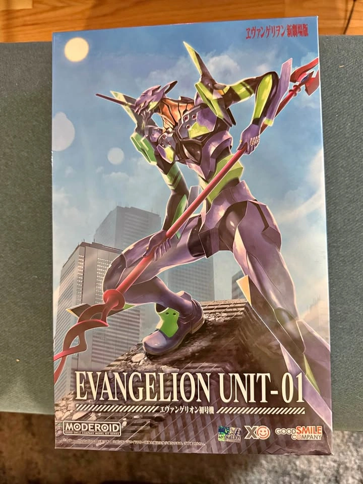 Evangelion: EVA Unit-01 Moderoid Plastic Model Kit NEW