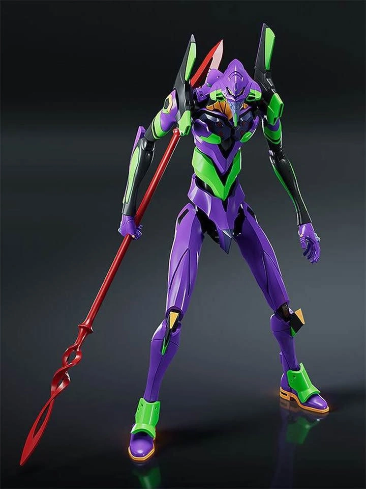 Evangelion: EVA Unit-01 Moderoid Plastic Model Kit NEW - photo 3