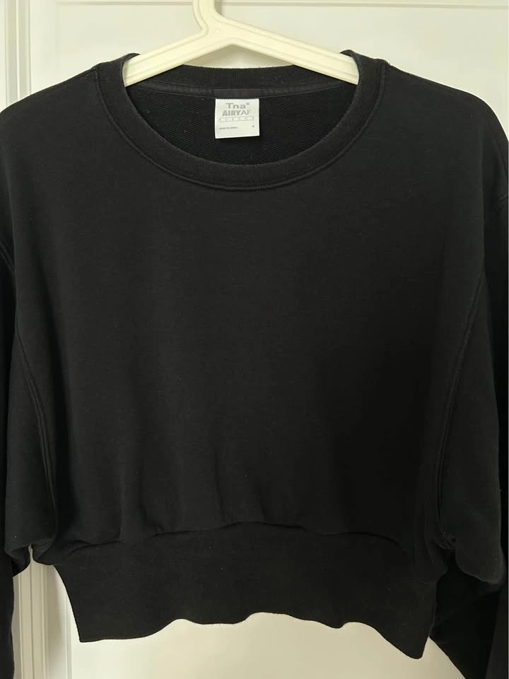 TNA black crewneck - size S - photo 2