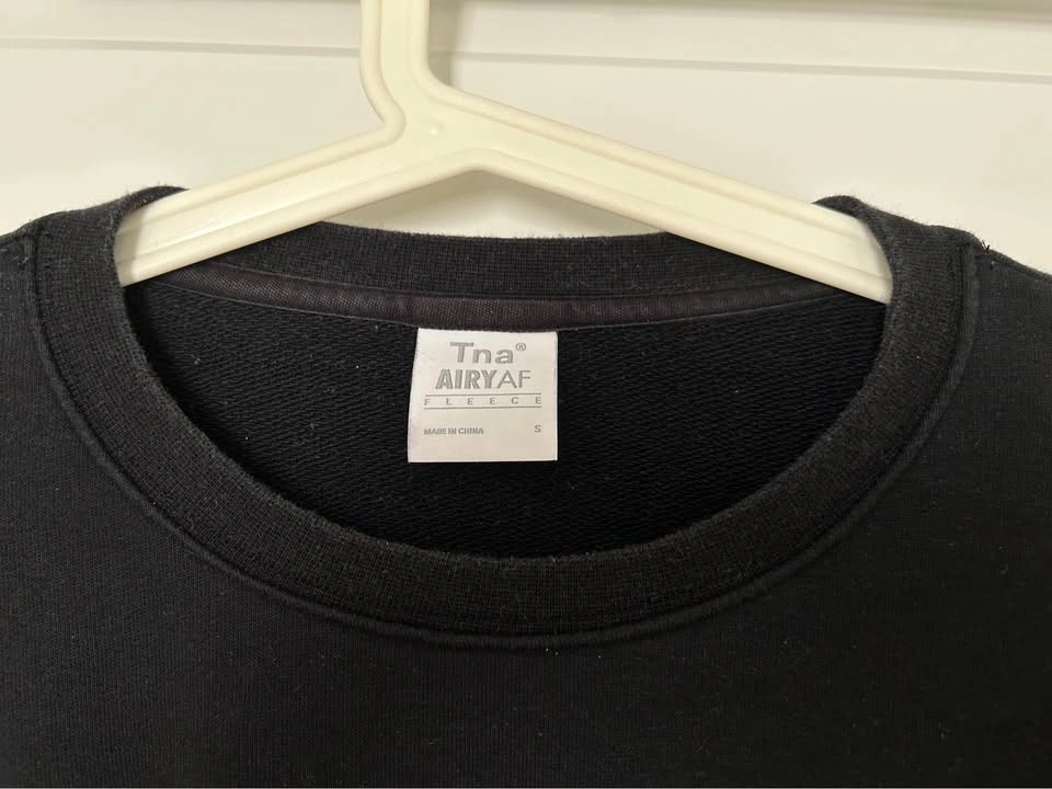 TNA black crewneck - size S - photo 3