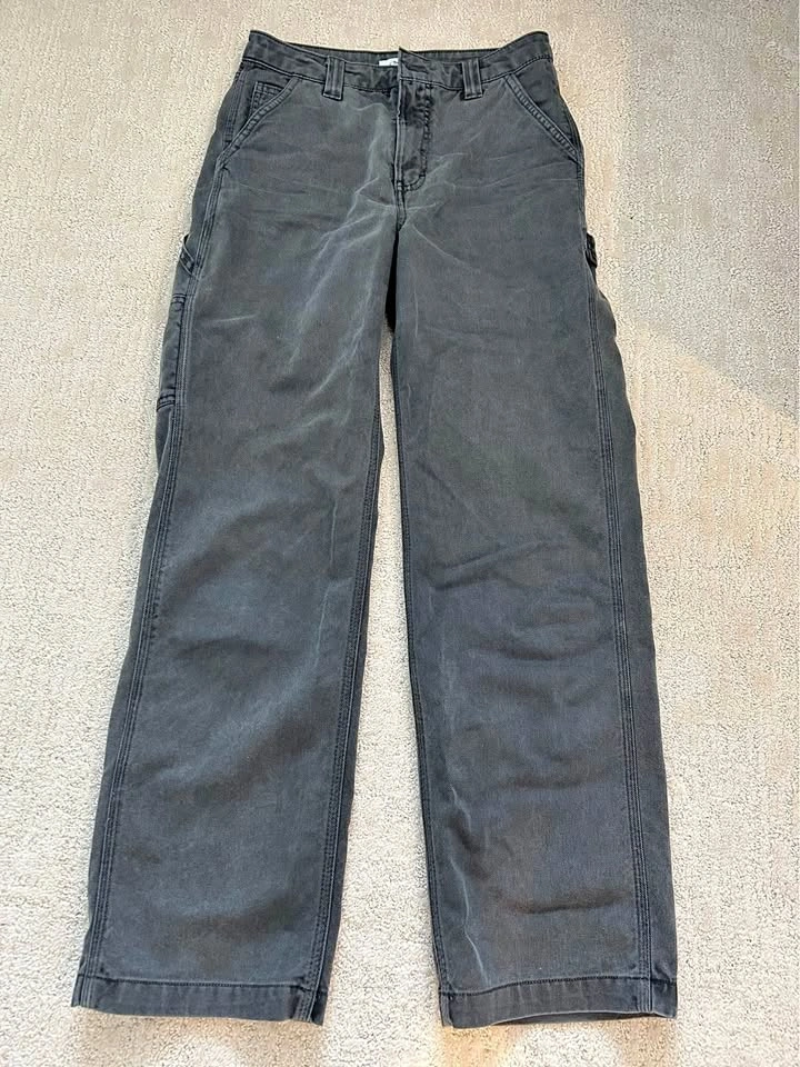 TNA Grey Carpenter Pants - Size 2
