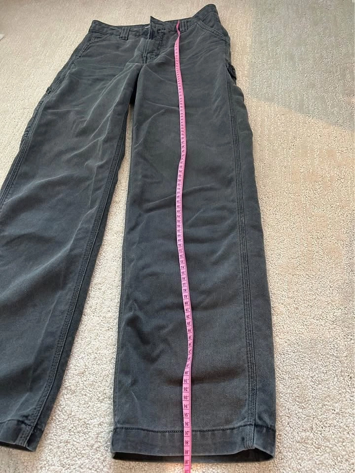 TNA Grey Carpenter Pants - Size 2 - photo 4