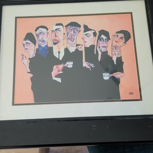 Todd White Night @ Nic's Signed Giclée Print on Paper Matted & F - photo 4
