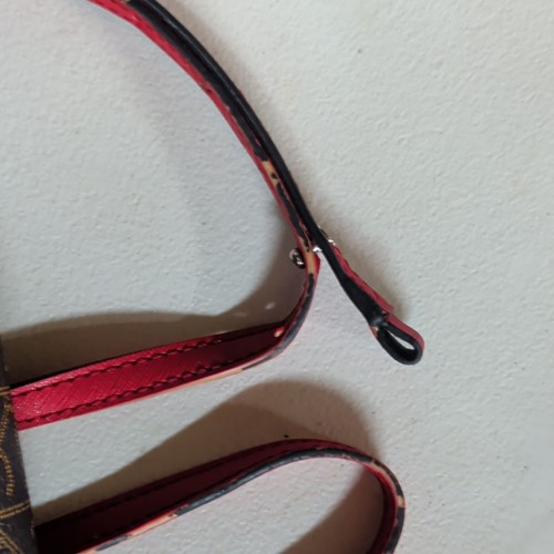 Calvin Klein CK Monogram Small Crossbody Bag Brown/Red - photo 5