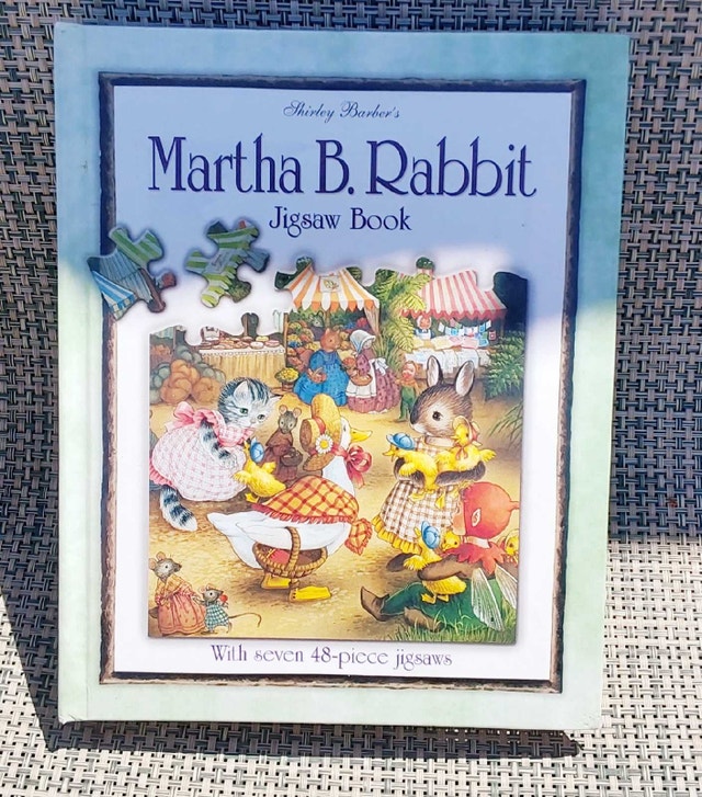 Shirley Barber's Martha B. Rabbit Jigsaw Book