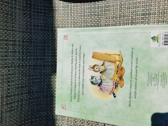 Shirley Barber's Martha B. Rabbit Jigsaw Book - photo 4