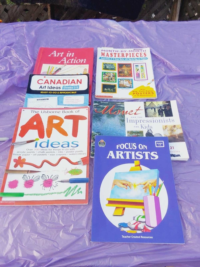 Teacher set Scholastic Art Resource Book Collection