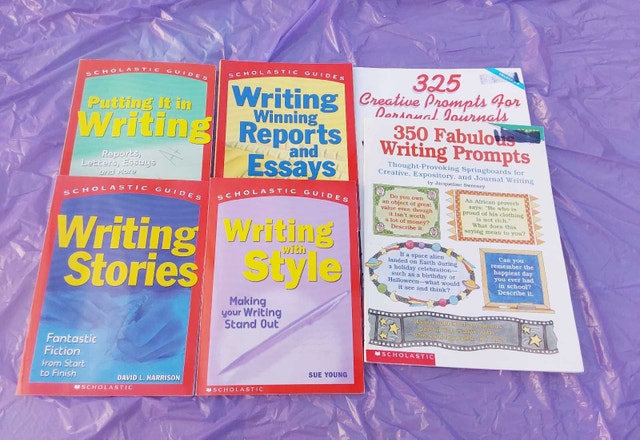 Teacher set Scholastic Writing Guides and Prompts Collection