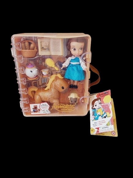 Disney Animators Collection Belle Mini Doll Playset