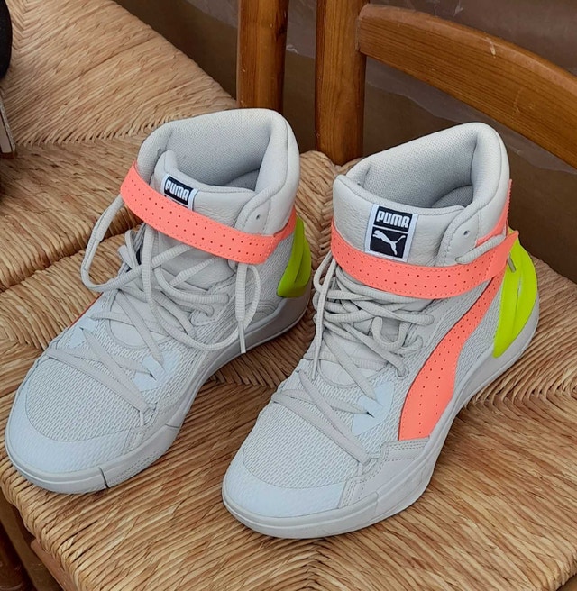 Womens Puma Rebound Joy High Top Sneakers size 37 - photo 2