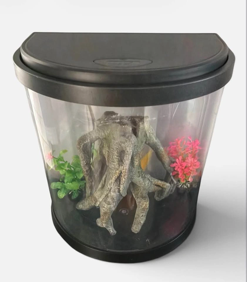 3-Gallon Half Moon Aquarium - photo 2