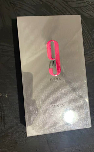 Afnan 9 PM Rebel Eau de Parfum Spray, Regular Size 3.4 fl oz