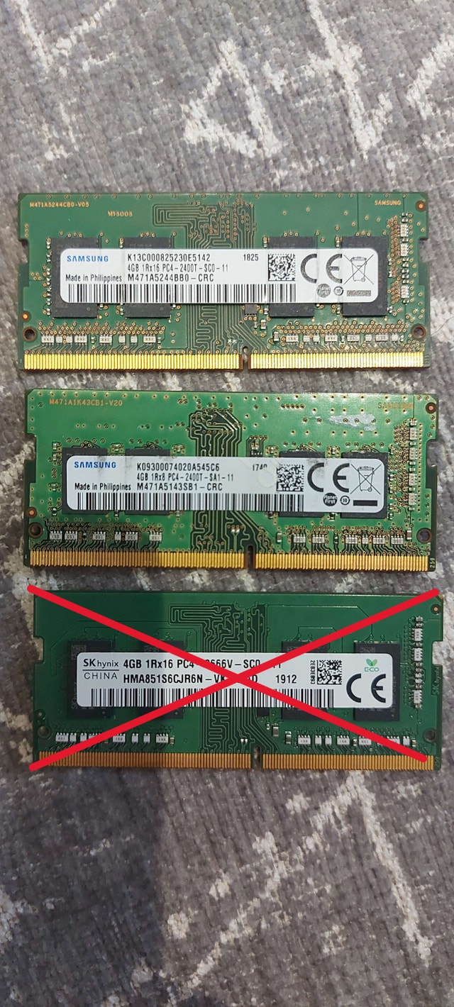 Samsung 4GB DDR4 Laptop RAM