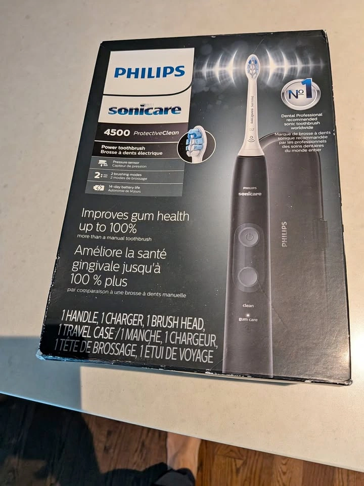 philips sonicare 4500 electric toothbrush