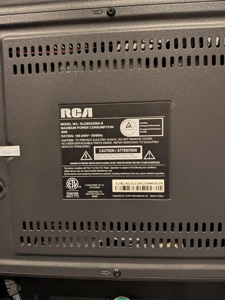 32 inch rca tv - photo 2