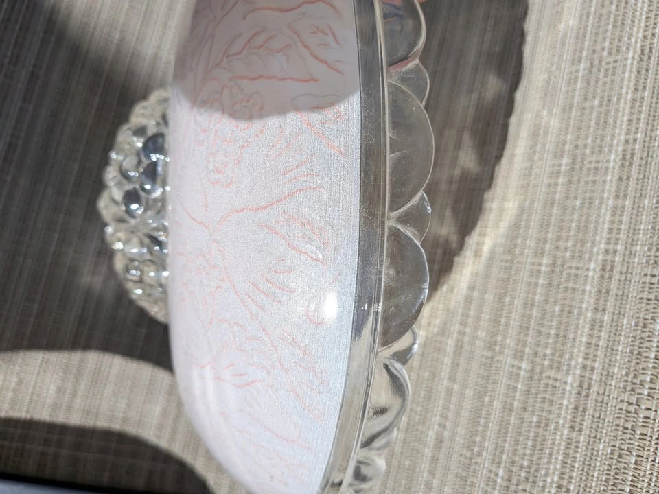 antique ceiling fixture canopy - photo 4