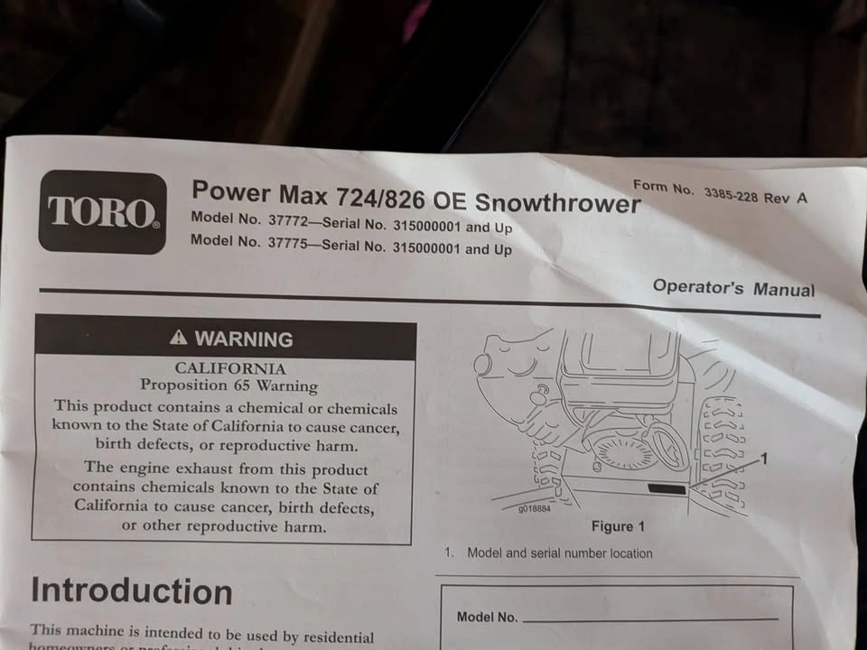 Toro powermax snow blower - photo 4