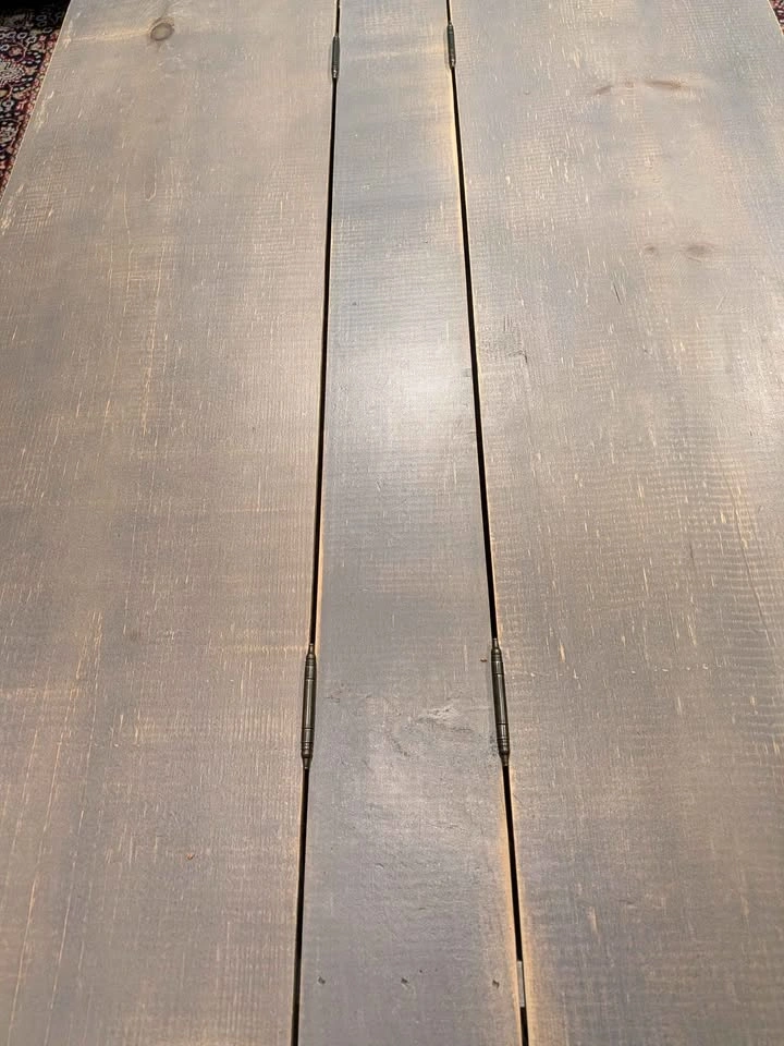 Rustic style Coffee table with storage - photo 3